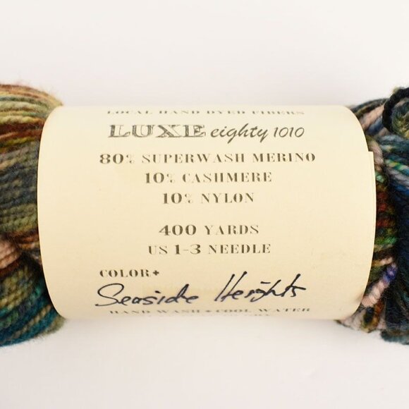Chelsea Luxe Eighty 1010 Yarn Superwash Merino Cashmere Blend Seaside Heights - Picture 3 of 3